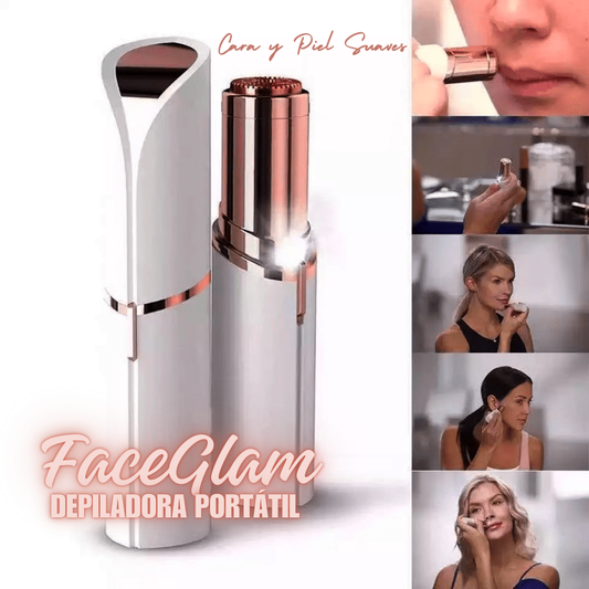 FaceGlam™ - Depiladora Portátil Removedor de Vello Facial