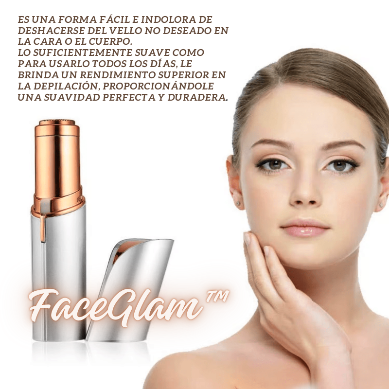 FaceGlam™ - Depiladora Portátil Removedor de Vello Facial